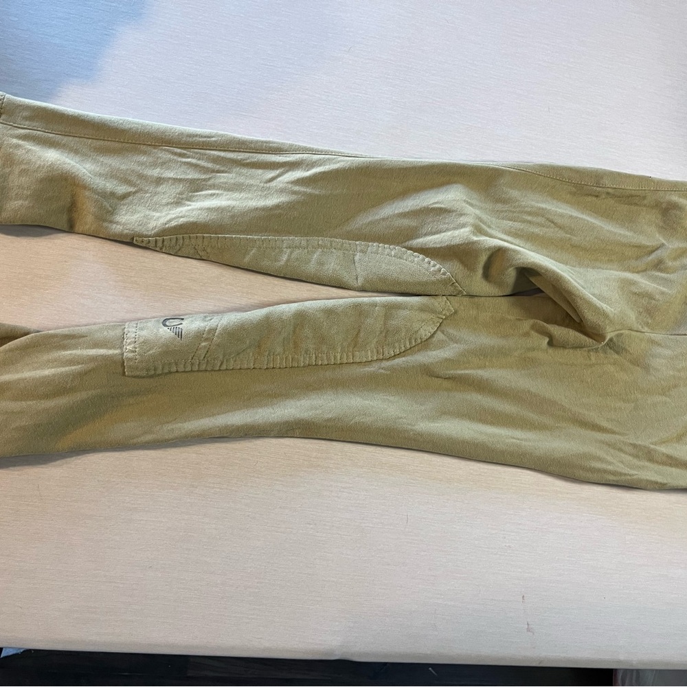 Tuff Rider Tan Horse Riding Pants- 14 - Picture 7 of 9